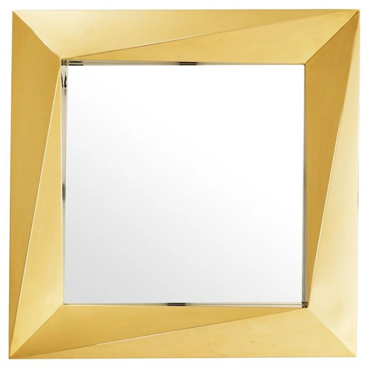 Luxury mirror / wall mirror gold 100 x H. 100 cm - luxury quality