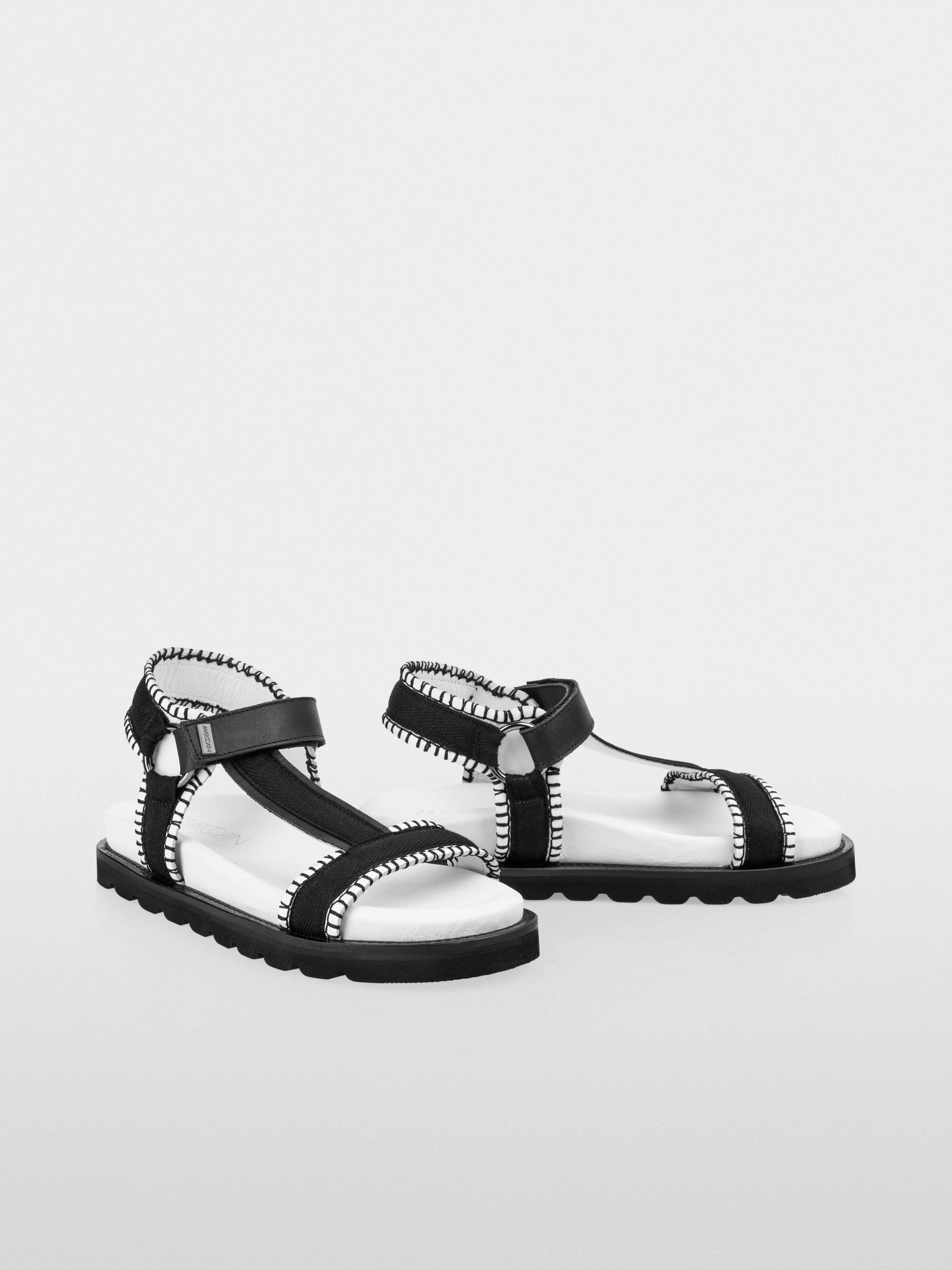 Marc-Cain Sportliche Sandalen mit Klettverschluss