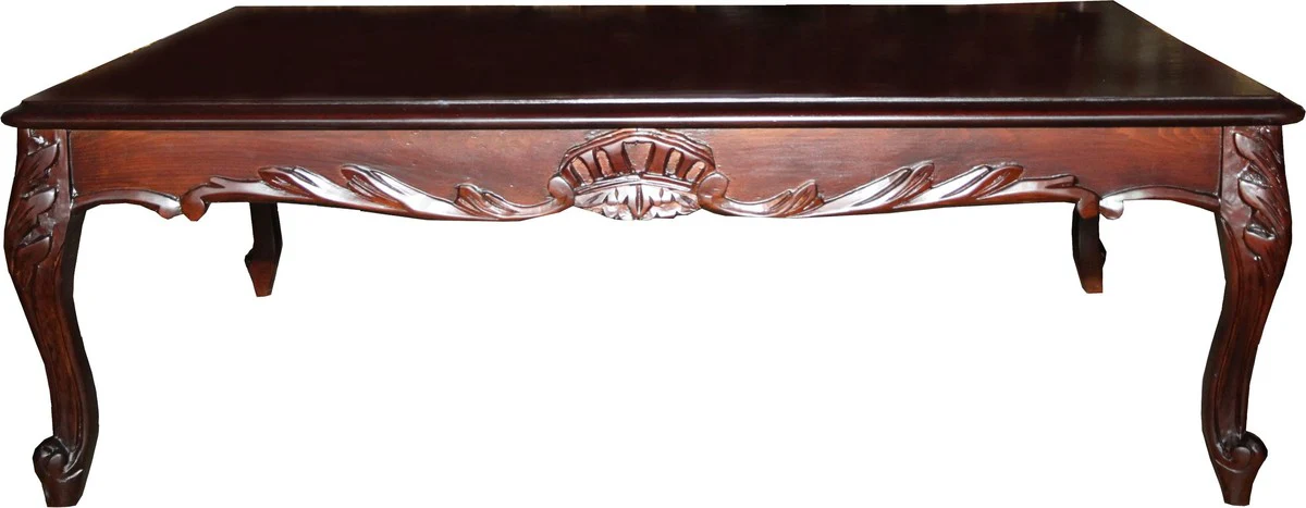 Baroque coffee table brown 120 x 80 cm - Limited Edition