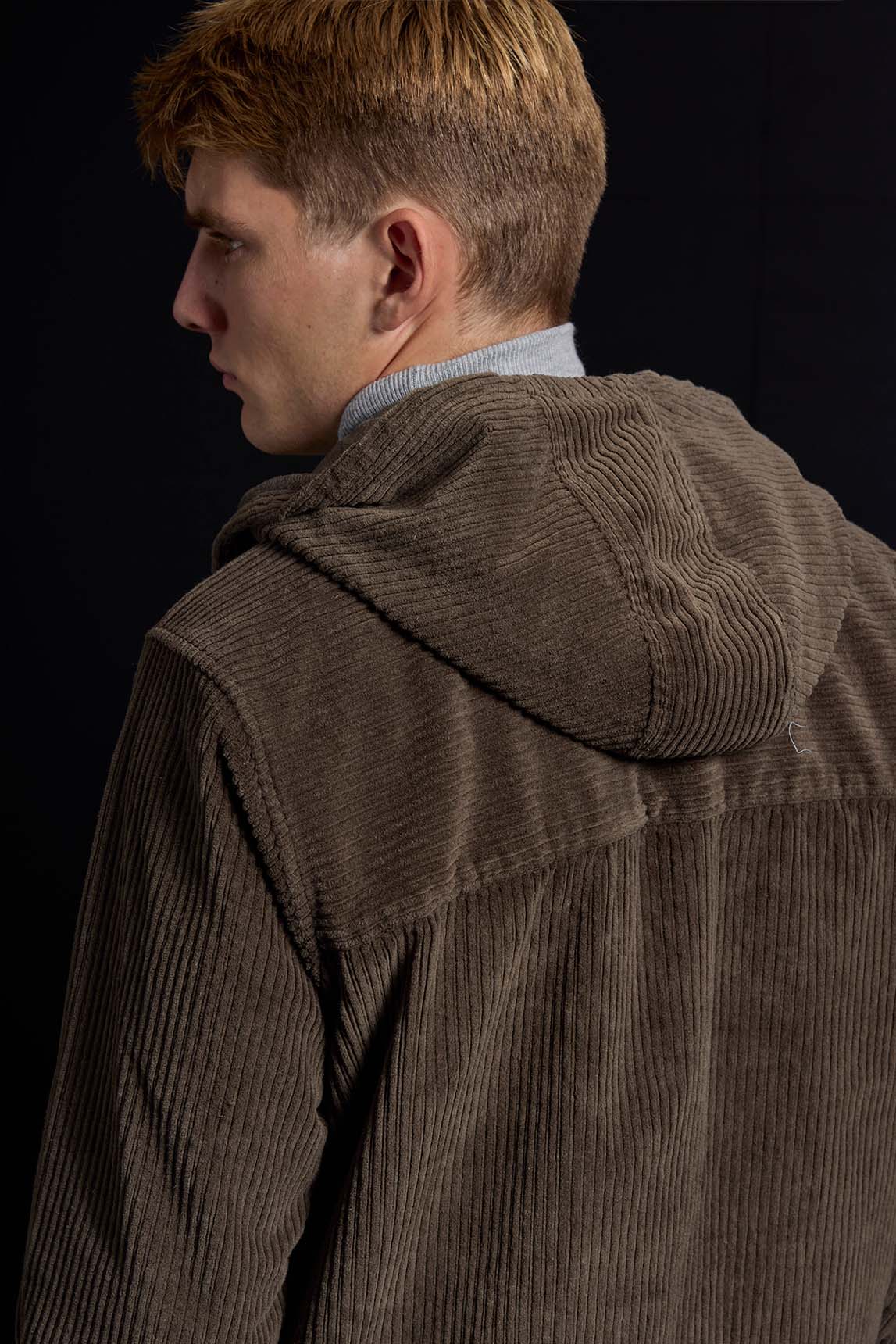 Rivera-Spain Koike braunes Cord-Überhemd