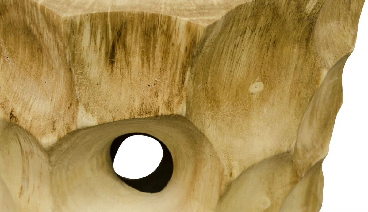 Luxury living room side table / stool natural colors - luxury quality