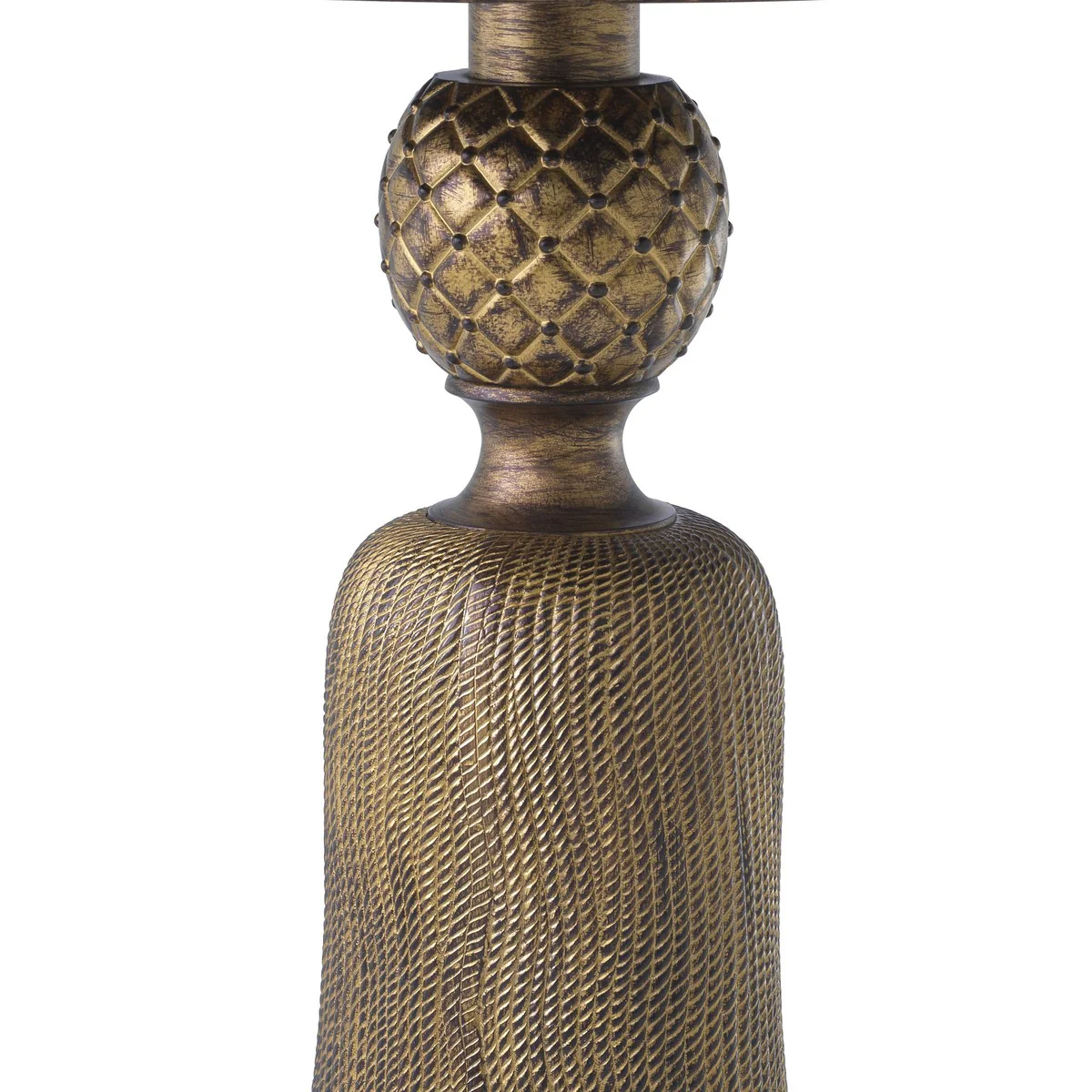 Luxury dining table antique gold Ø 60 x H. 74.5 cm - luxury living room furniture