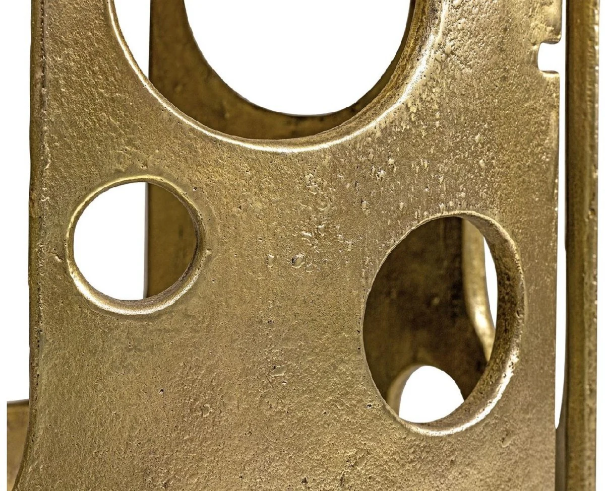 Designer side table bronze Ø 50 x H. 60 cm - Round aluminum table - Living room furniture - Luxury furniture - Designer furniture - Luxury furnishings - Designer furnishings