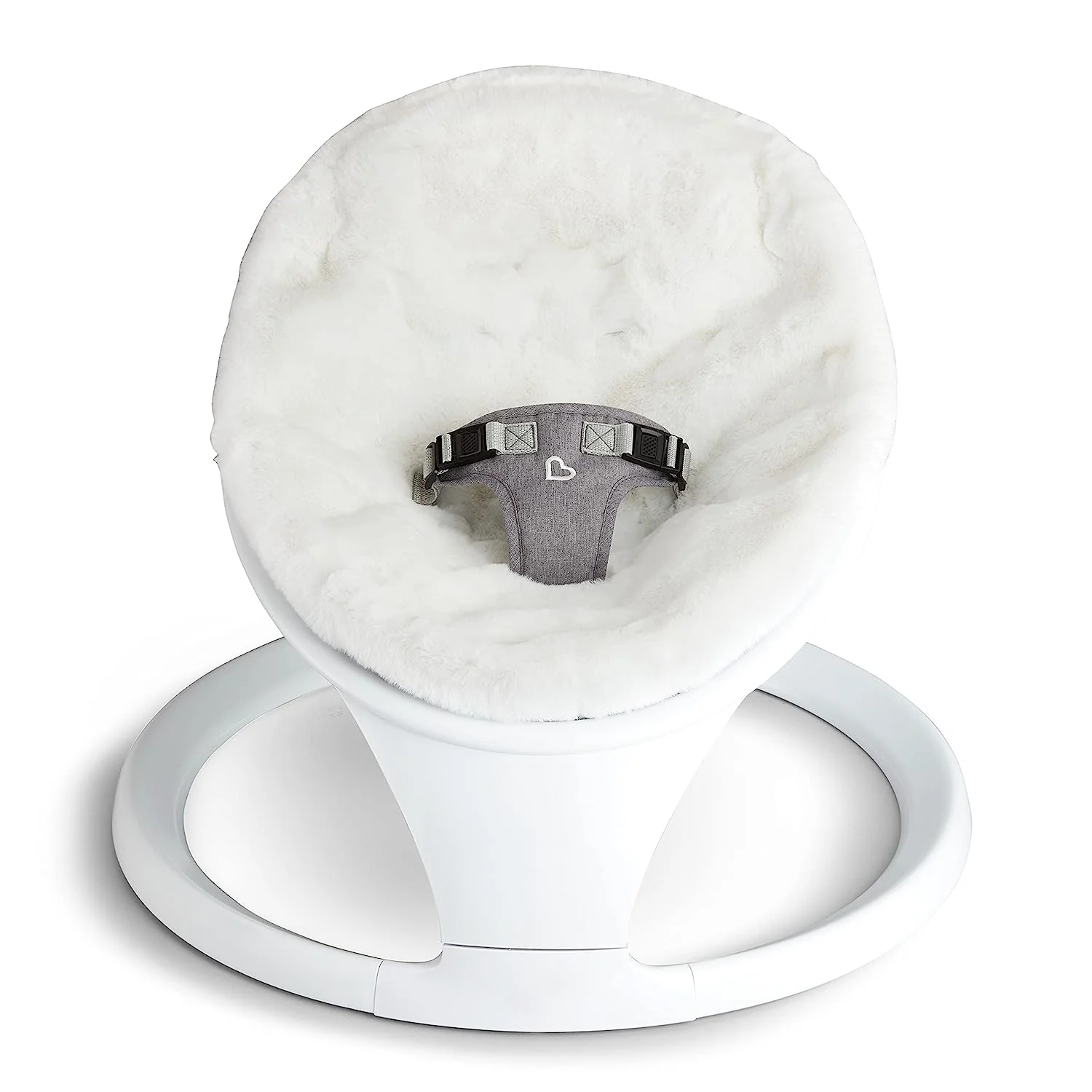 Bluetooth-fähige, leichte Babyschaukel mit natürlicher Bewegung in 5 Bewegungsbereichen, inklusive Fernbedienung