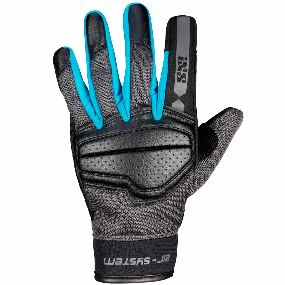 IXS CLASSIC EVO AIR LADY SUMMER GLOVES - BLACK / BLUE