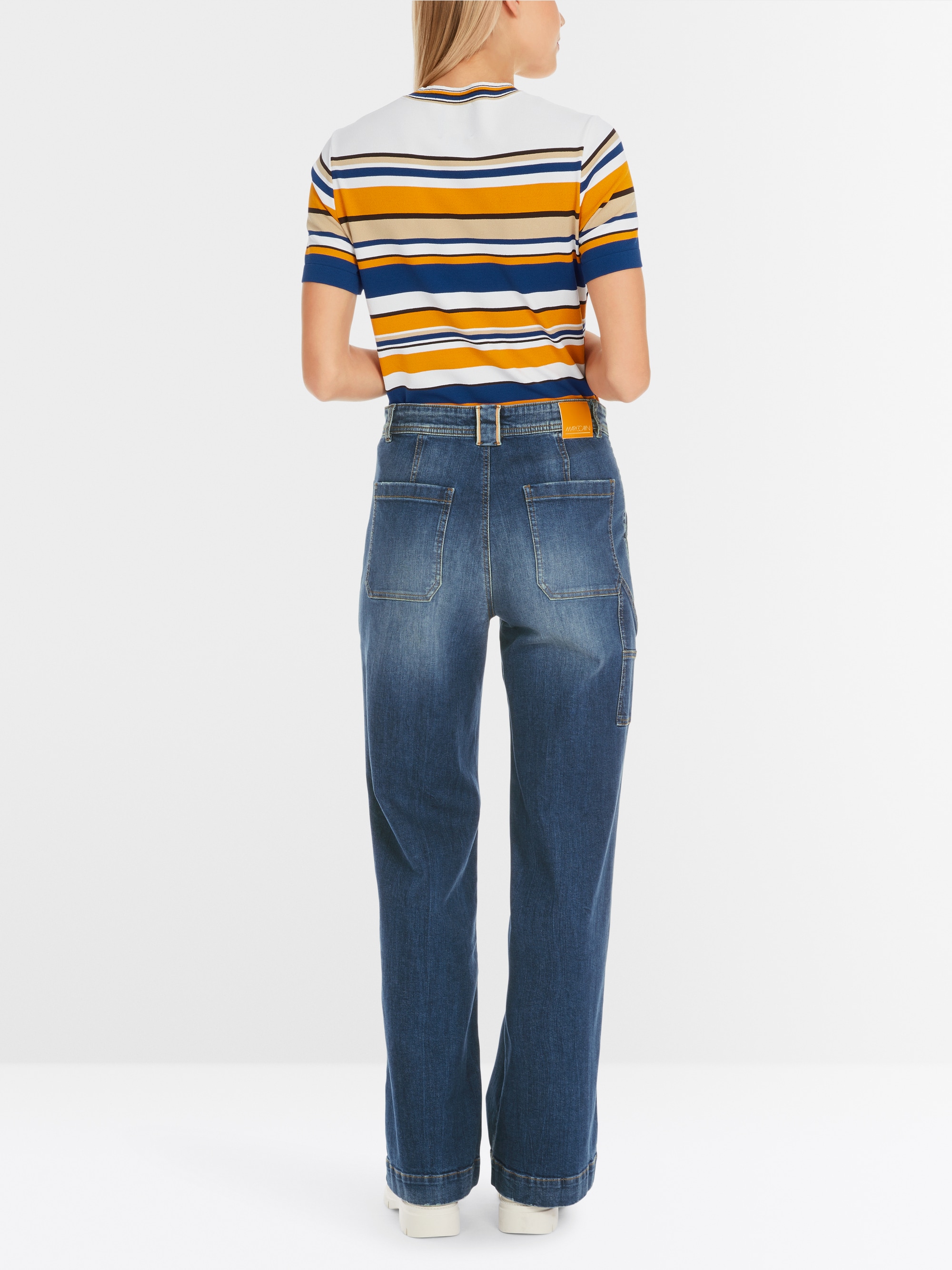 Marc-Cain WIGAN weit geschnittene Rethink Together-Jeans