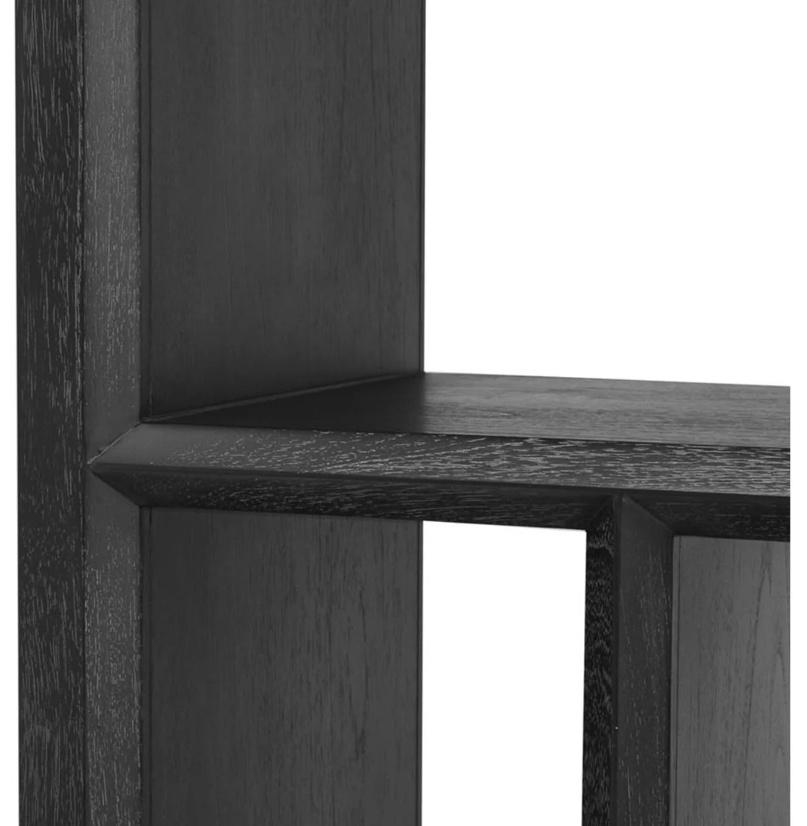 Luxury shelf cabinet / living room cabinet black 100 x 40 x H. 230 cm - living room furniture