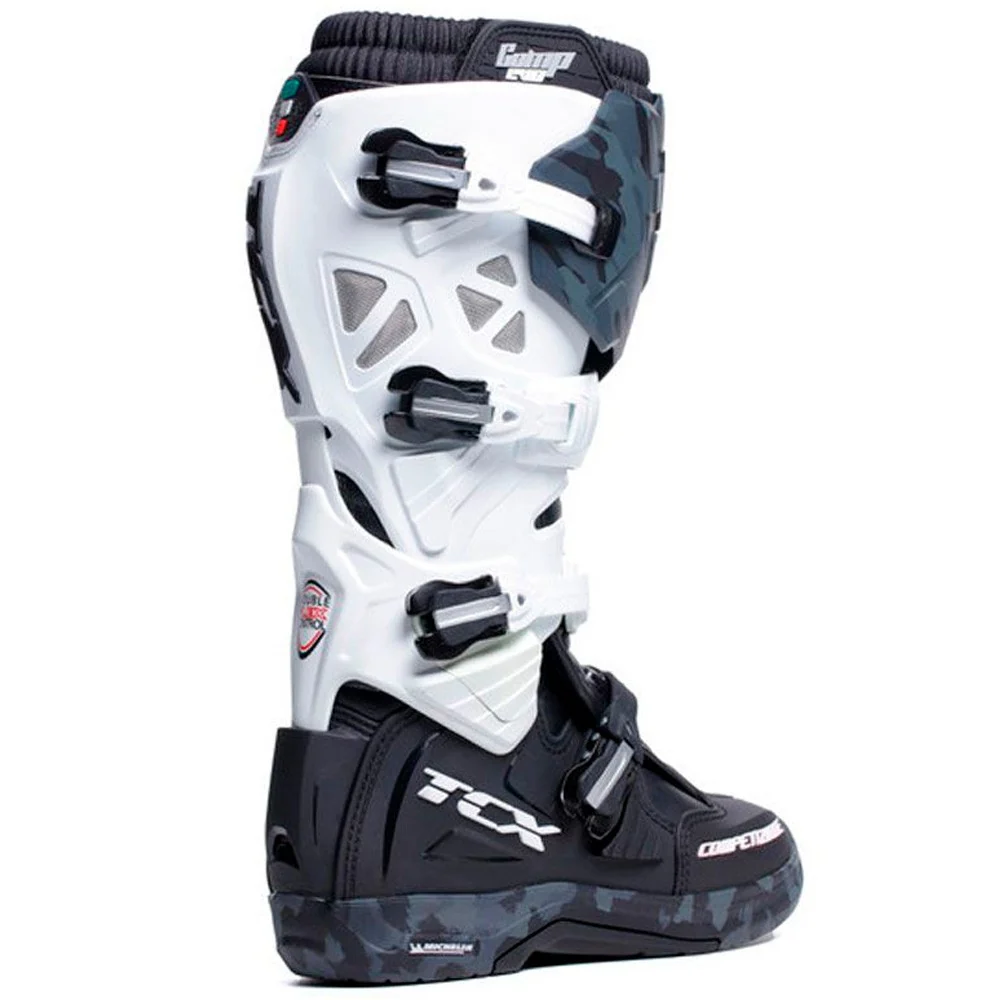 BOTAS TCX COMP EVO 2 MICHELIN - NEGRO / BLANCO / GRIS