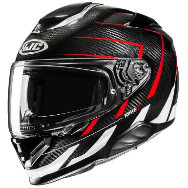 HJC RPHA 71 CARBON CANO HELMET - BLACK / RED