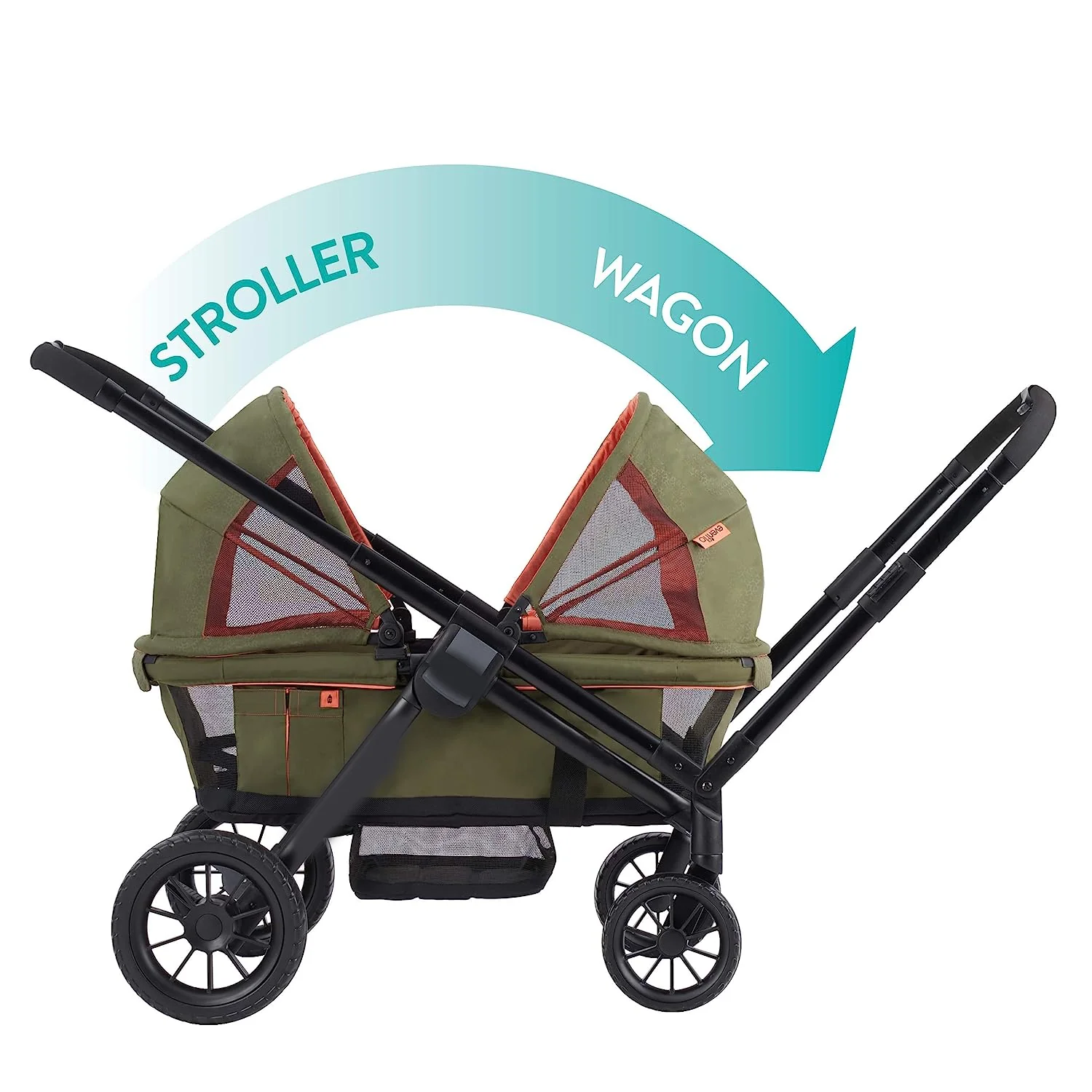 All-Terrain-Kinderwagen, Adventurer, 45 x 27 x 39 Zoll (1 Stück)