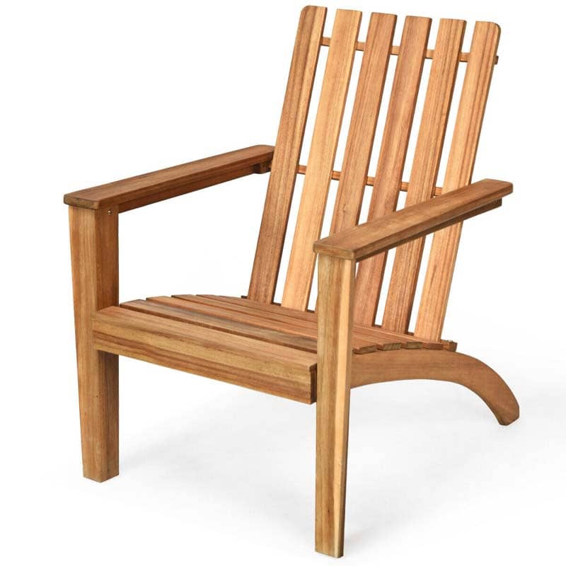 Garten Patio Acacia Holz Adirondack Lounge Stuhl