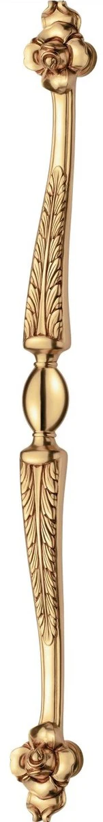 Baroque brass door handle set French gold 7.2 x 85 cm - noble & magnificent