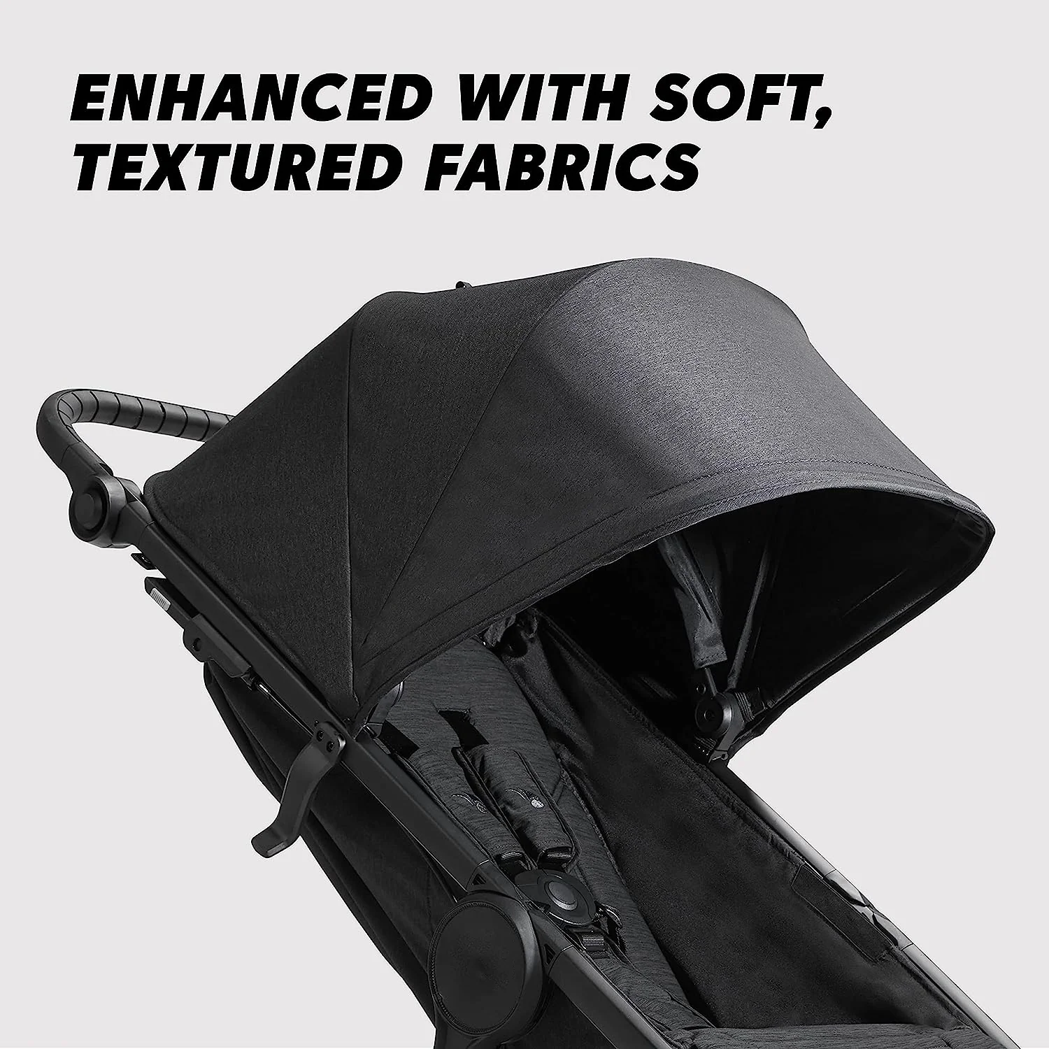 GT2 All-Terrain-Doppelkinderwagen, Jet, 40,7 x 29,25 x 42,25 Zoll (1 Stück)