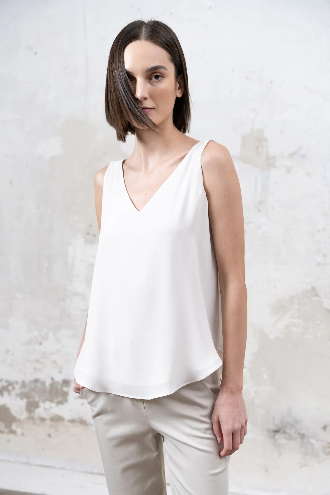 Rivera-Spanien Top Brest Crudo