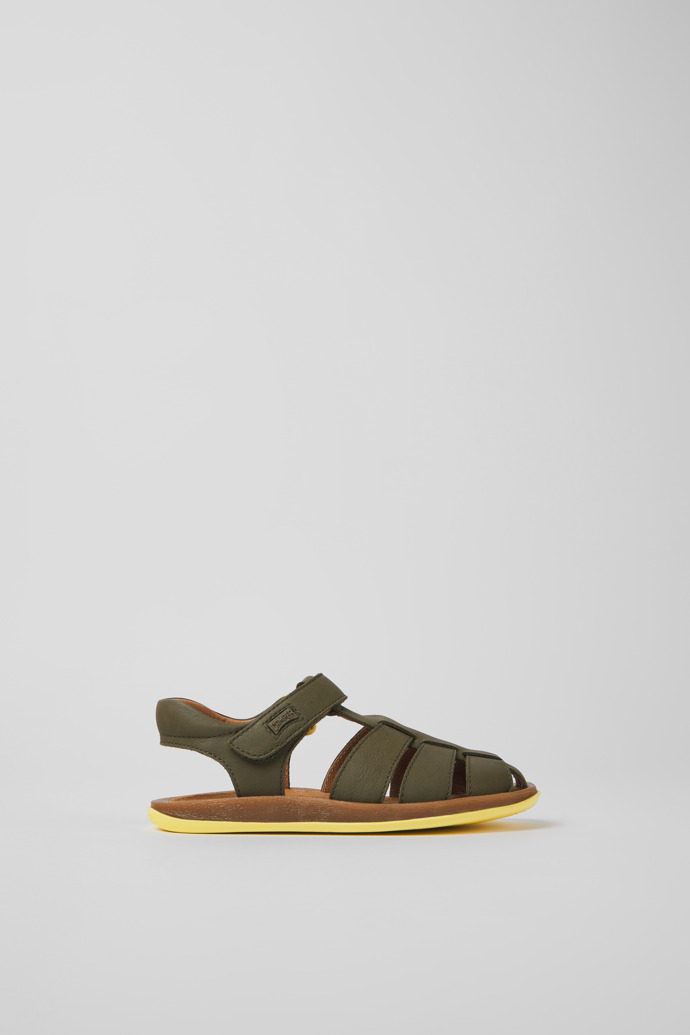 Bicho Grüne Leder Sandalen für Jungen