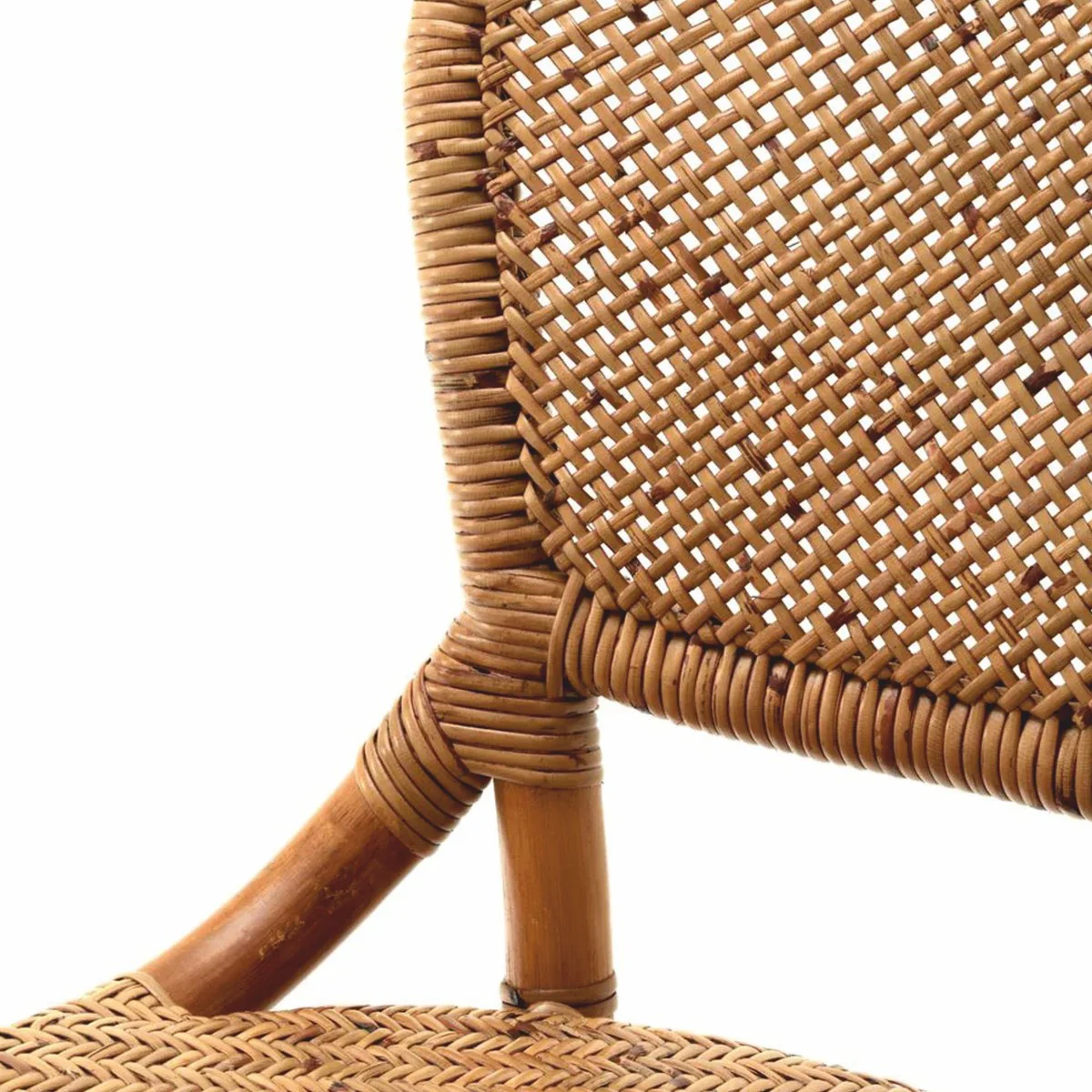 Luxury rattan bar chair brown H. 104.5 cm - rattan bar furniture
