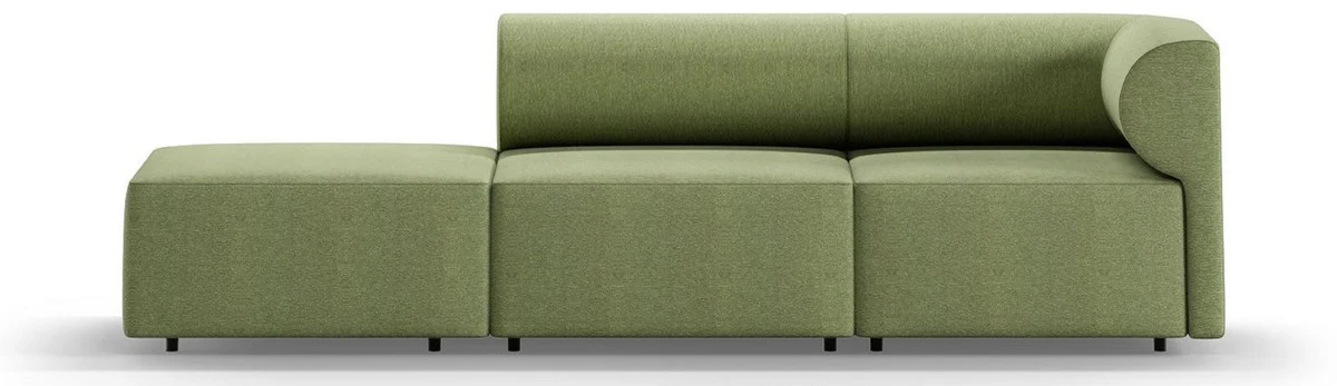 Luxury Sofa Right Side Green 270 cm - Modular Living Room Sofa - Luxury Living Room Furniture