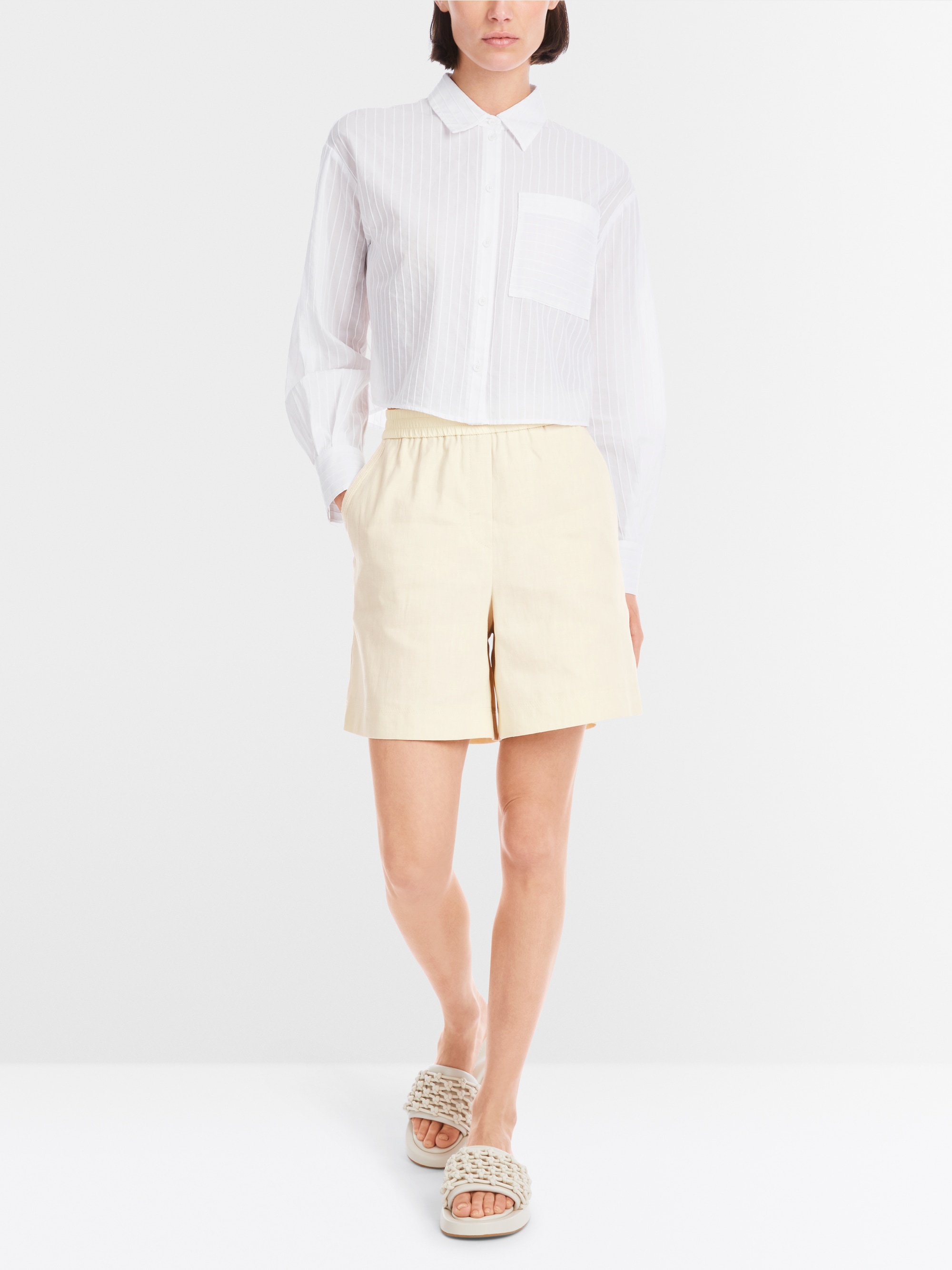Marc-Cain WILLMAR Shorts mit Leinen