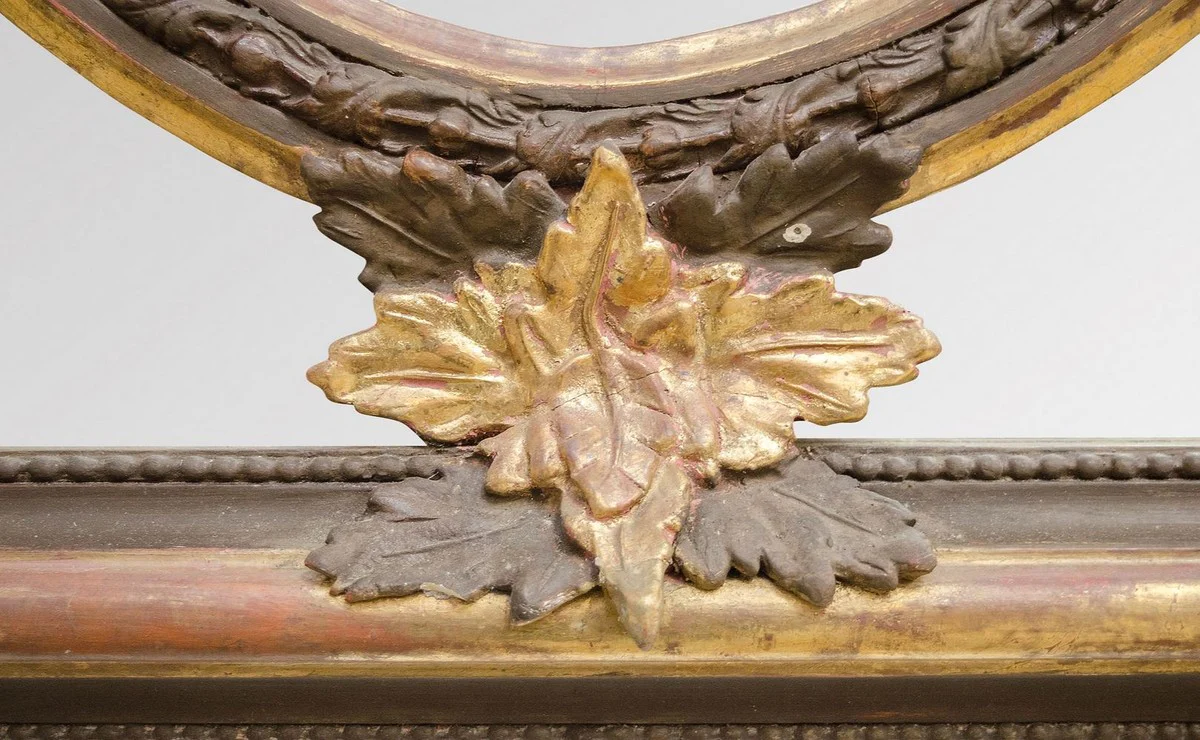 Baroque mirror gold 90 x H. 120 cm - antique style living room furniture