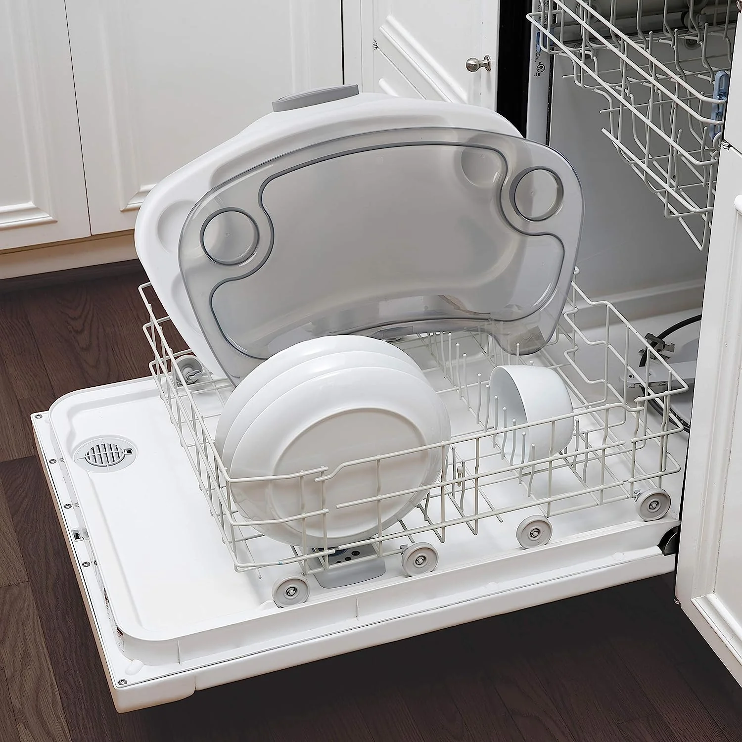 Ingenuity Trio Elite 3-in-1-Hochstuhl Braden – Hochstuhl, Kleinkindstuhl und Sitzerhöhung