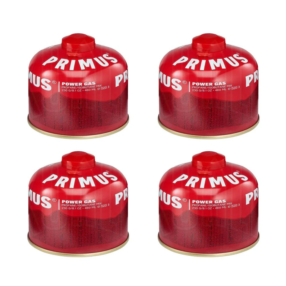 Pack 4 Primus PowerGas 230 g - Cartucho de gas