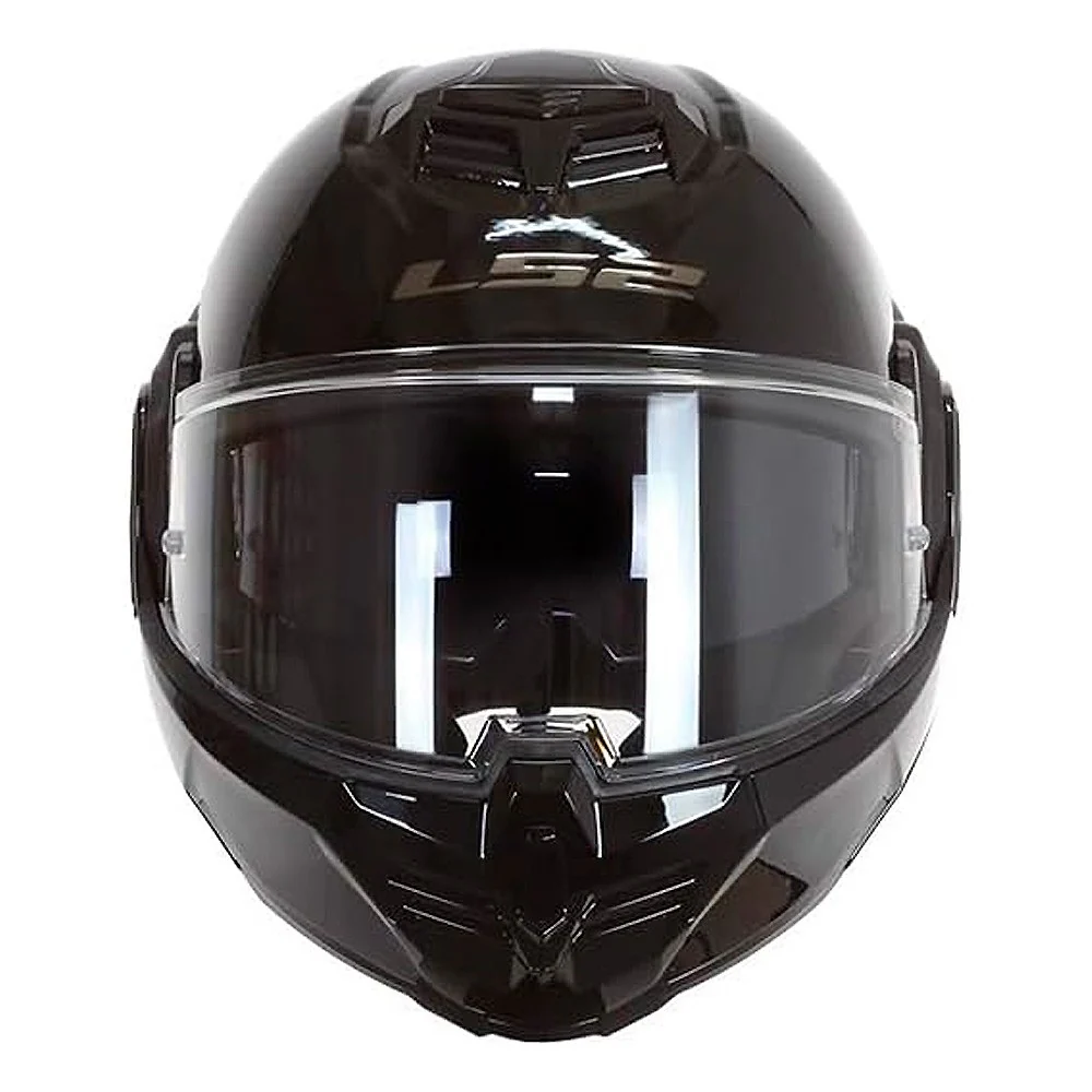 CASCO MODULAR LS2 FF906 ADVANT SOLID NEGRO BRILLO