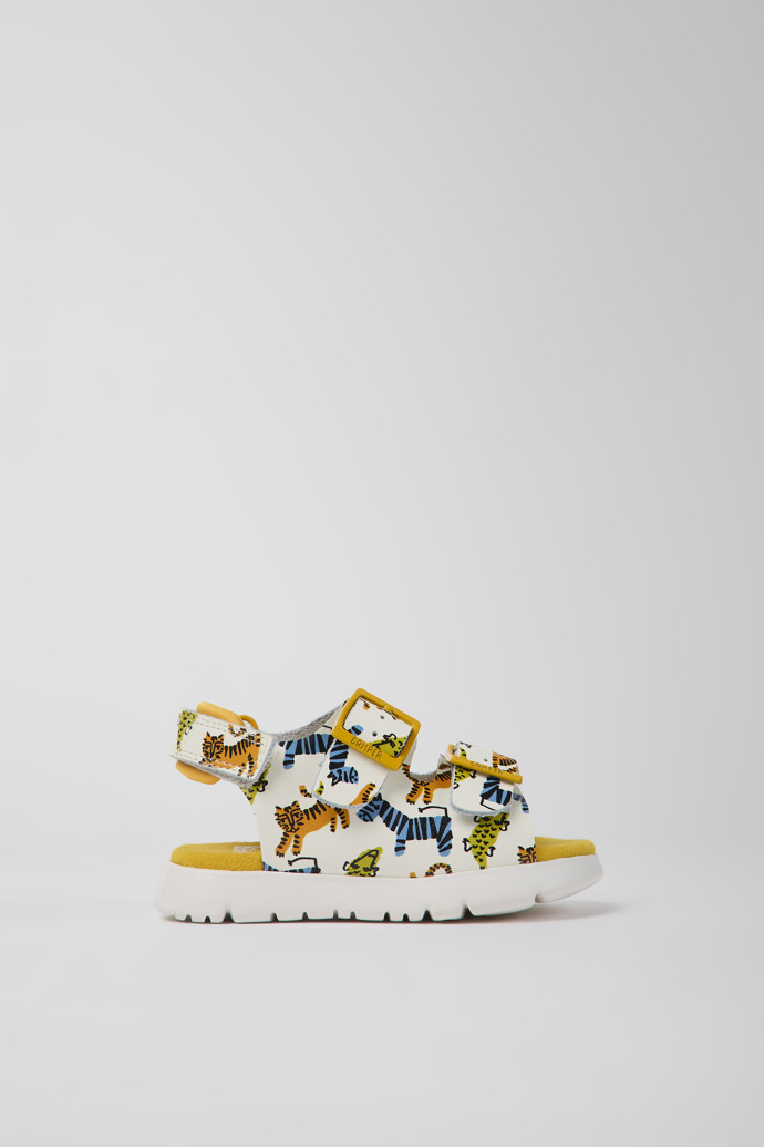 Caterpillar Mehrfarbige Leder Sandalen für Jungen