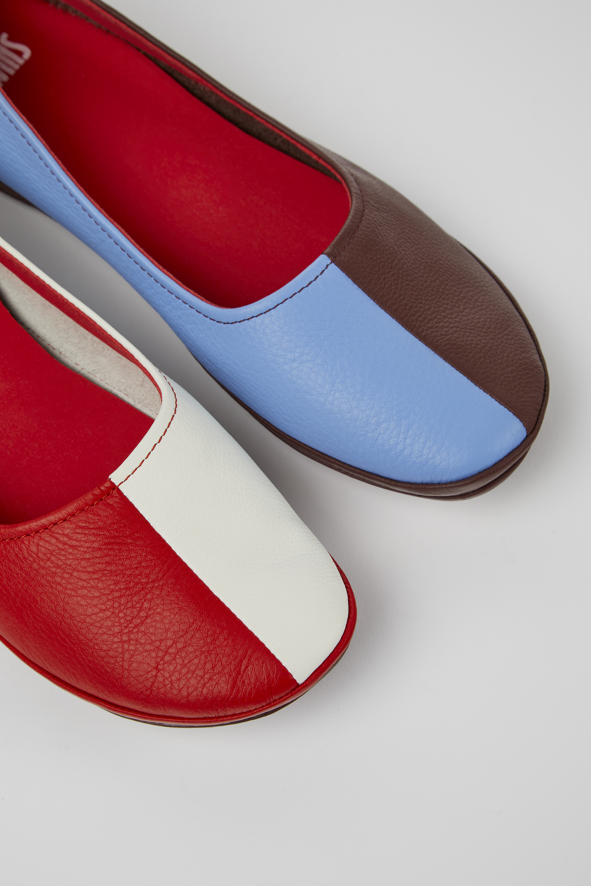 Twins - Mehrfarbige Lederschuhe für Damen