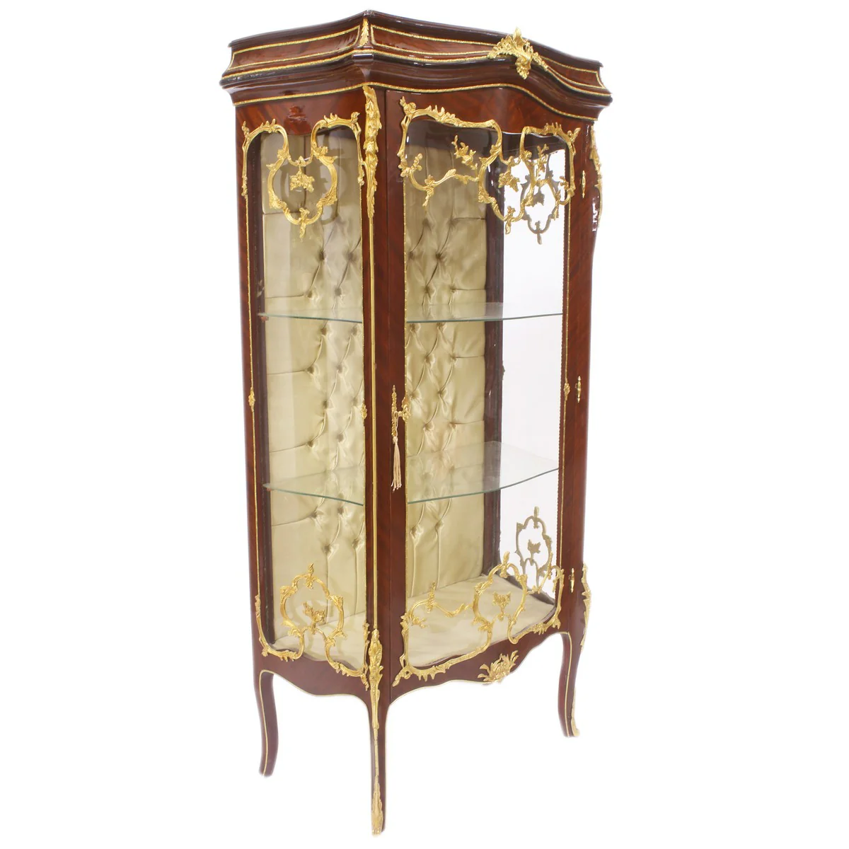 Baroque display cabinet 83 x 48 x H. 176 cm - Baroque furniture - display cabinet - living room cabinet
