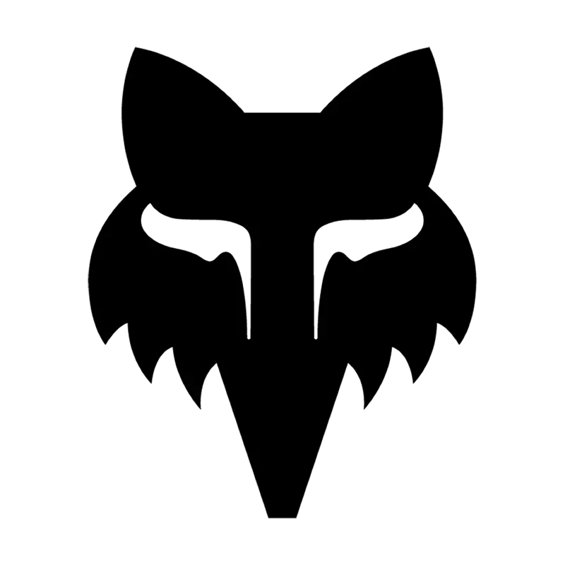 Fox Head 4" Die Cut Sticker