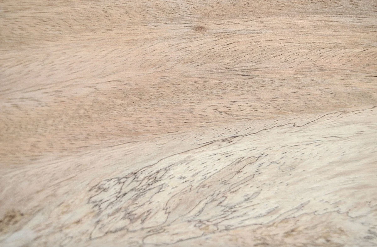 Luxury bar table with Soar wood table top natural color / black - luxury collection