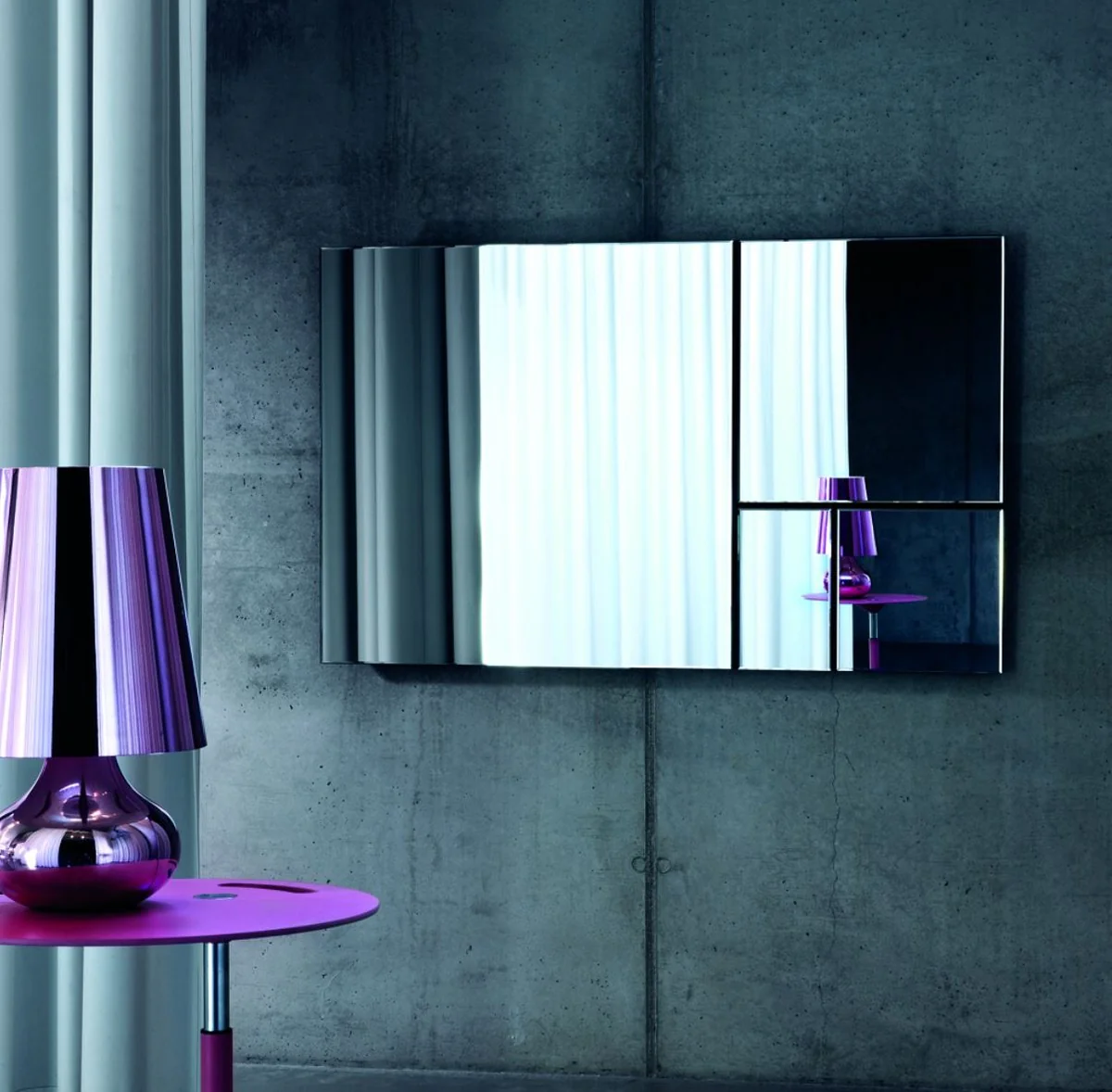 Luxury wall mirror 95 x H. 154 cm - designer living room accessories