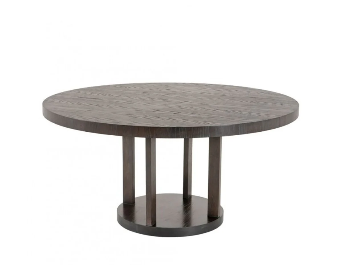 Designer luxury mahogany dining table 152 x H. 75 cm - luxury hotel dining table