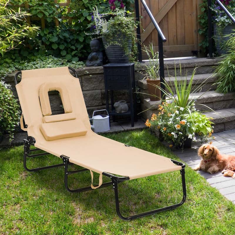 Klappen Strand Lounge Stuhl verstellbarer Liegestuhl Campingstuhl Bett