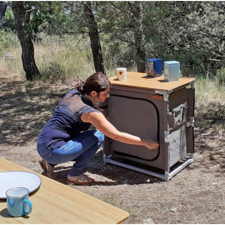 Soplair EASYQUICK JAIPUR 2 shelves - Kitchen furniture / folding wardrobe