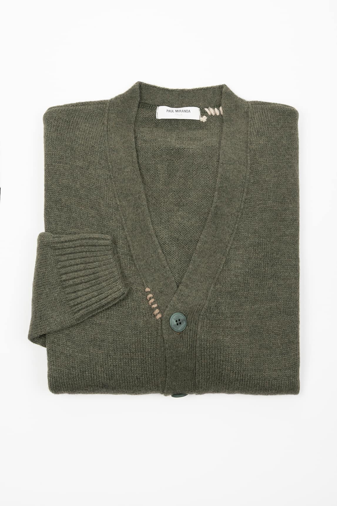 Rivera-Spanien Paul Miranda grüne Strickjacke