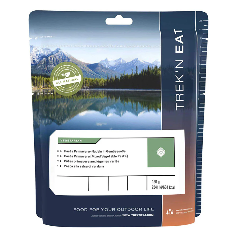 Comida liofilizada Trek'n Essen 150 g - Pasta Primavera