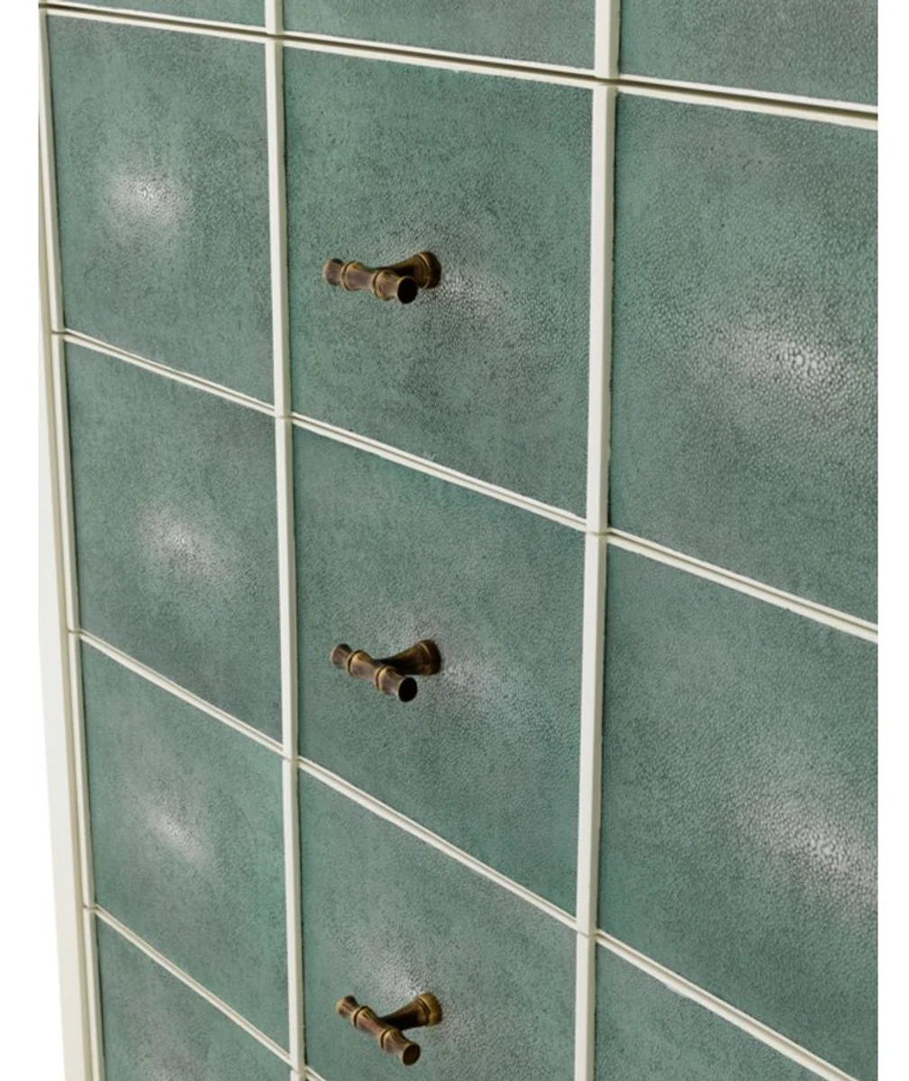 Luxury mahogany cabinet 96.5 x 47.5 x H. 130 cm - designer furniture