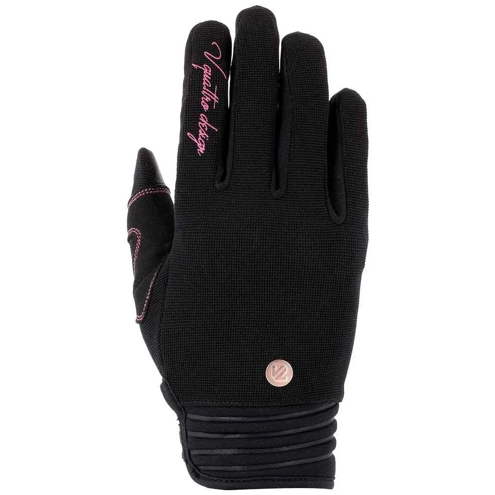 VQUATTRO DISTRICT 18 LADY SUMMER GLOVES - BLACK