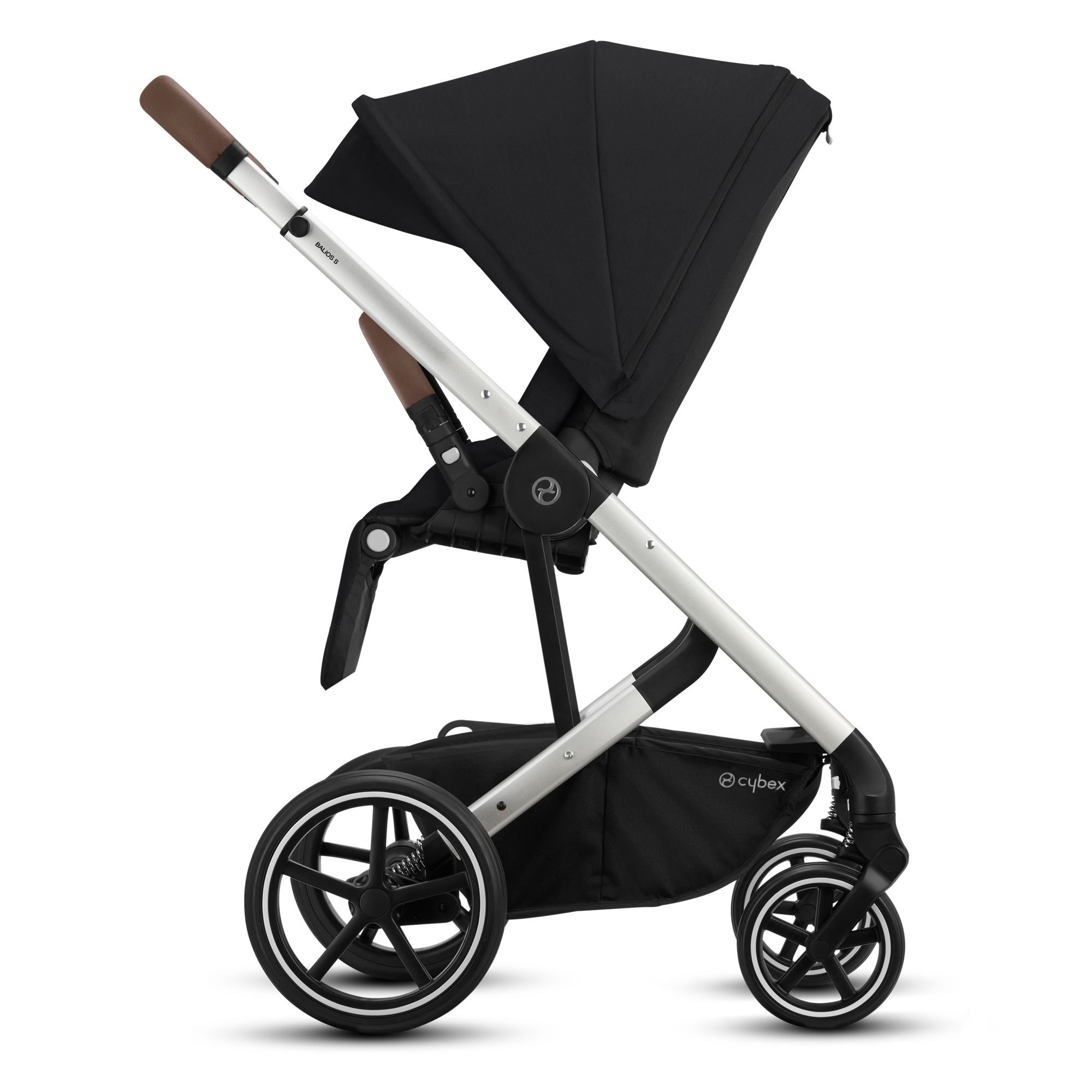 CYBEX Balios S Lux Single Stroller in Schwarz