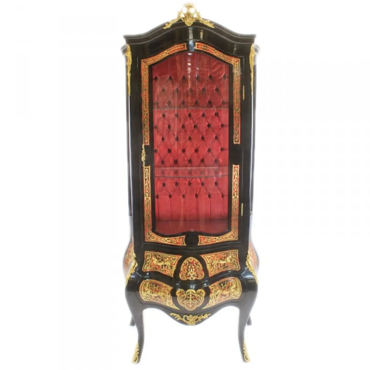 Baroque Boulle display cabinet Versailles - Baroque display cabinet