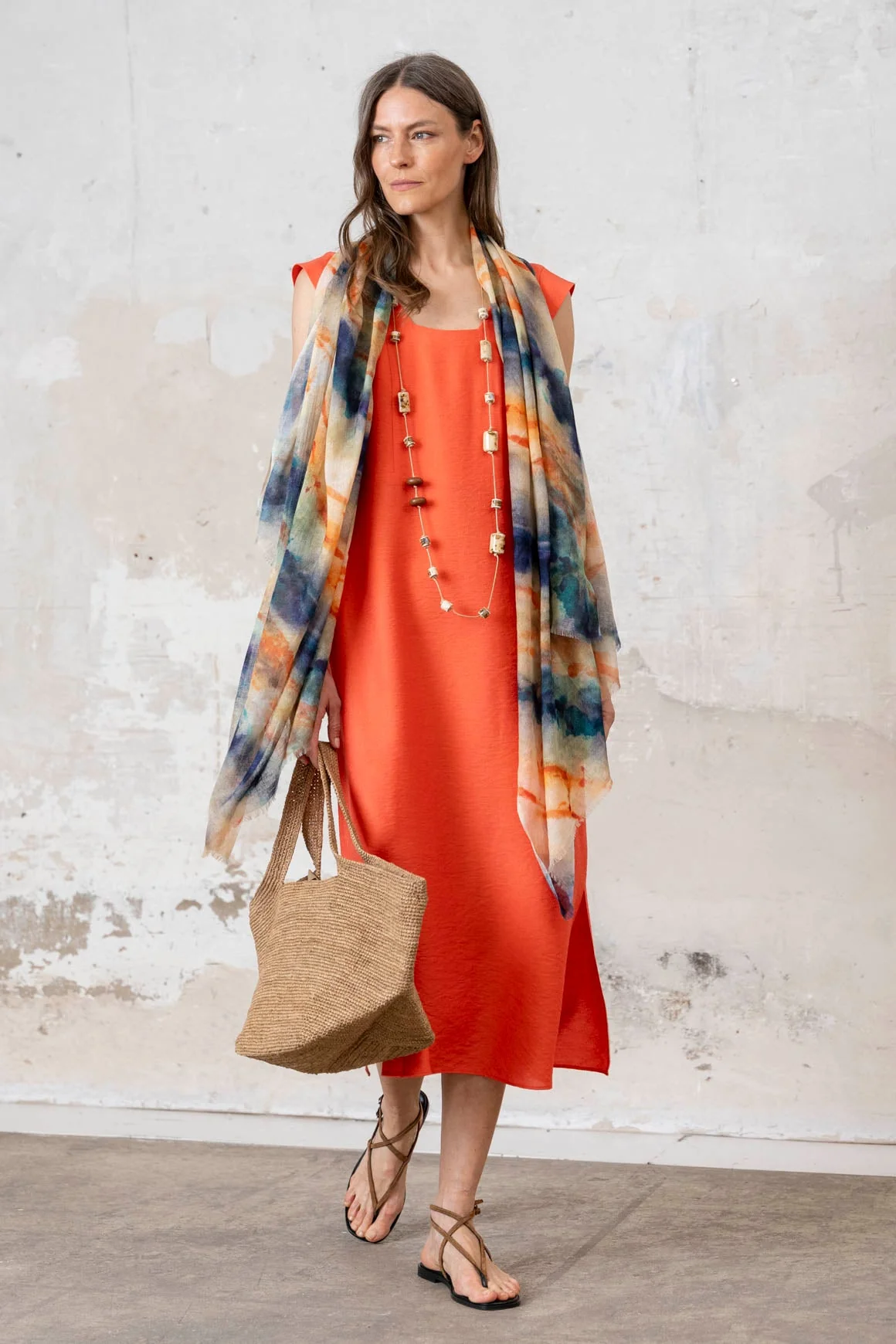 Rivera-Spanien Halsband Cosima beige