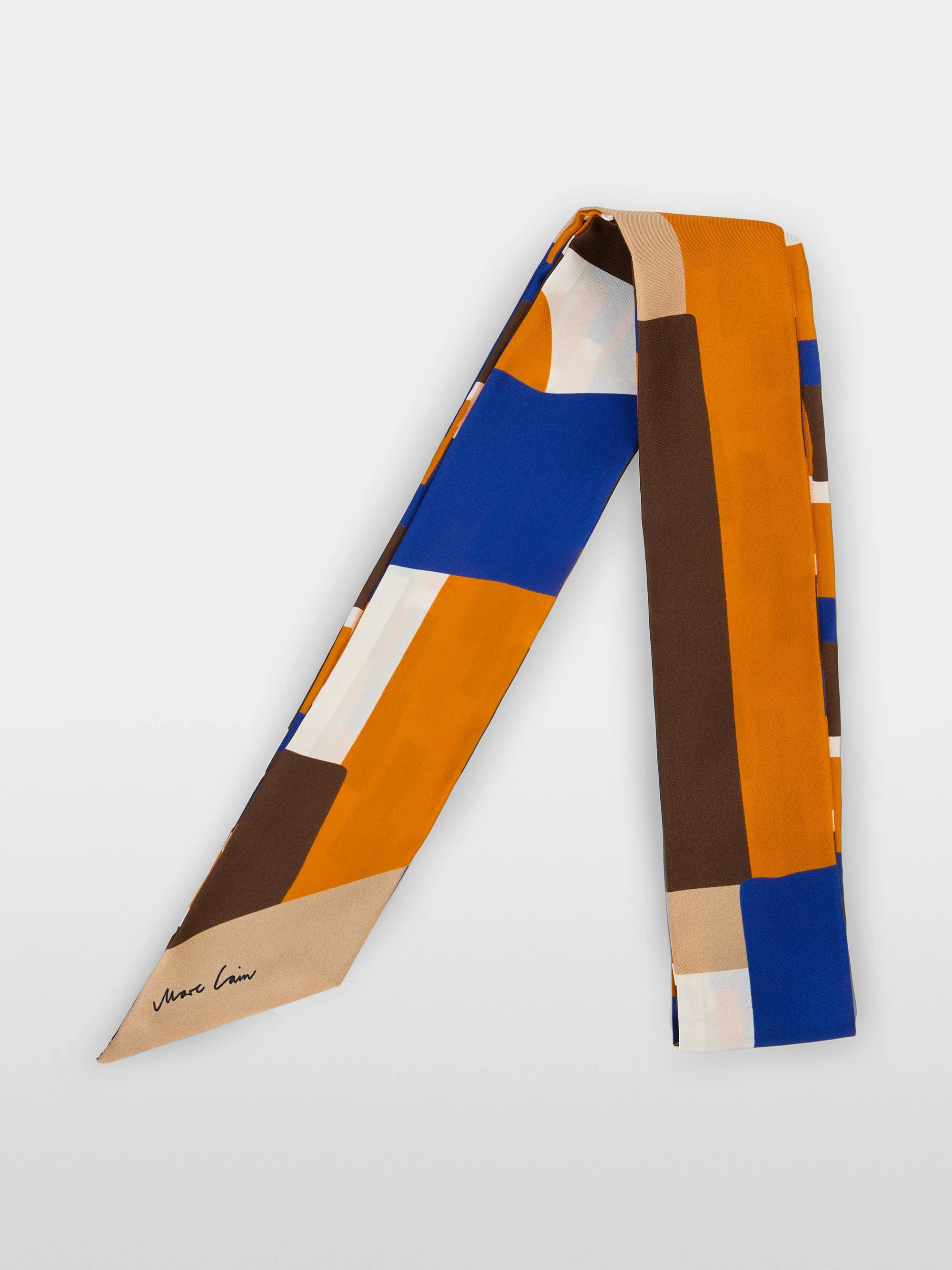 Marc-Cain Seidenkrawatte mit Aufdruck