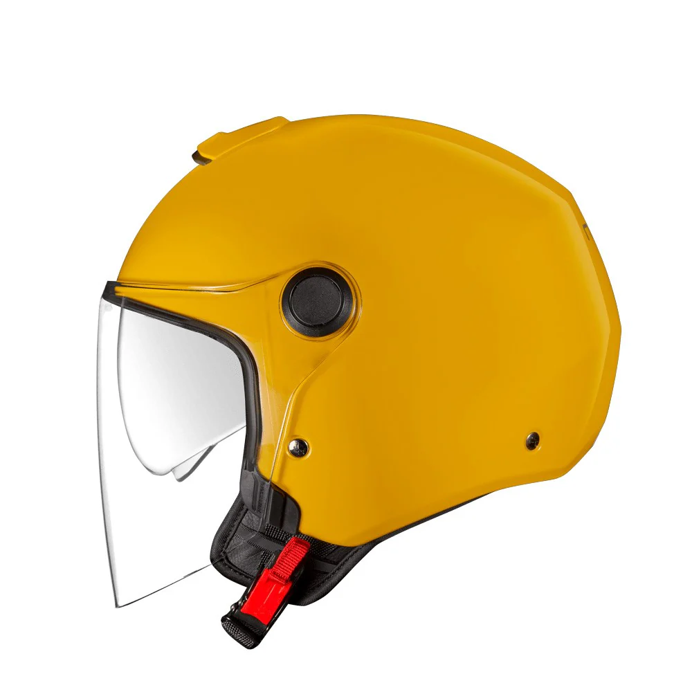 JET NEXX Y.10 SINGLE COLOR HELMET - YELLOW