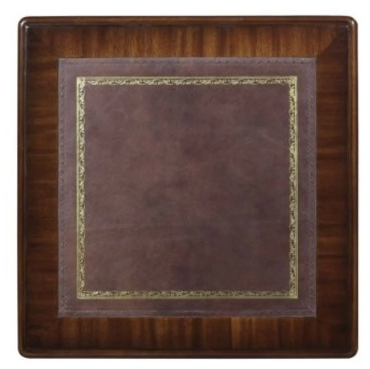 Luxury Mahogany Side Table Set Brown 48 x 48 x H. 59 cm - Hotel Furniture