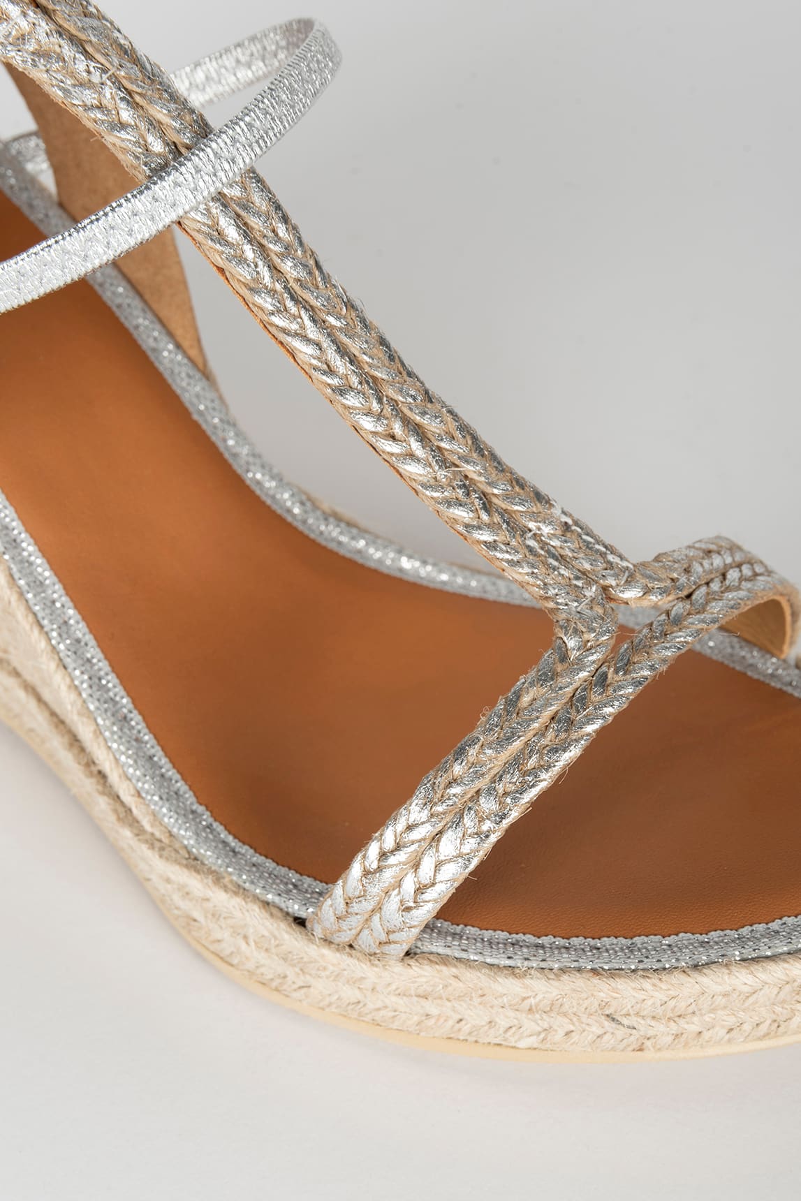 Rivera-Spain Silber Margaux Sandale