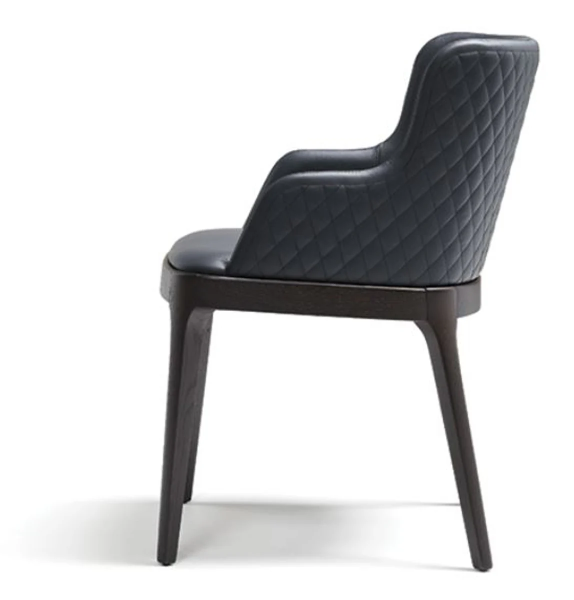 Luxury Dining Room Chair Set of 8 Blue / Brown - Luxury Dining Room & Restaurant Furniture - Luxury Quality - Made in Italy