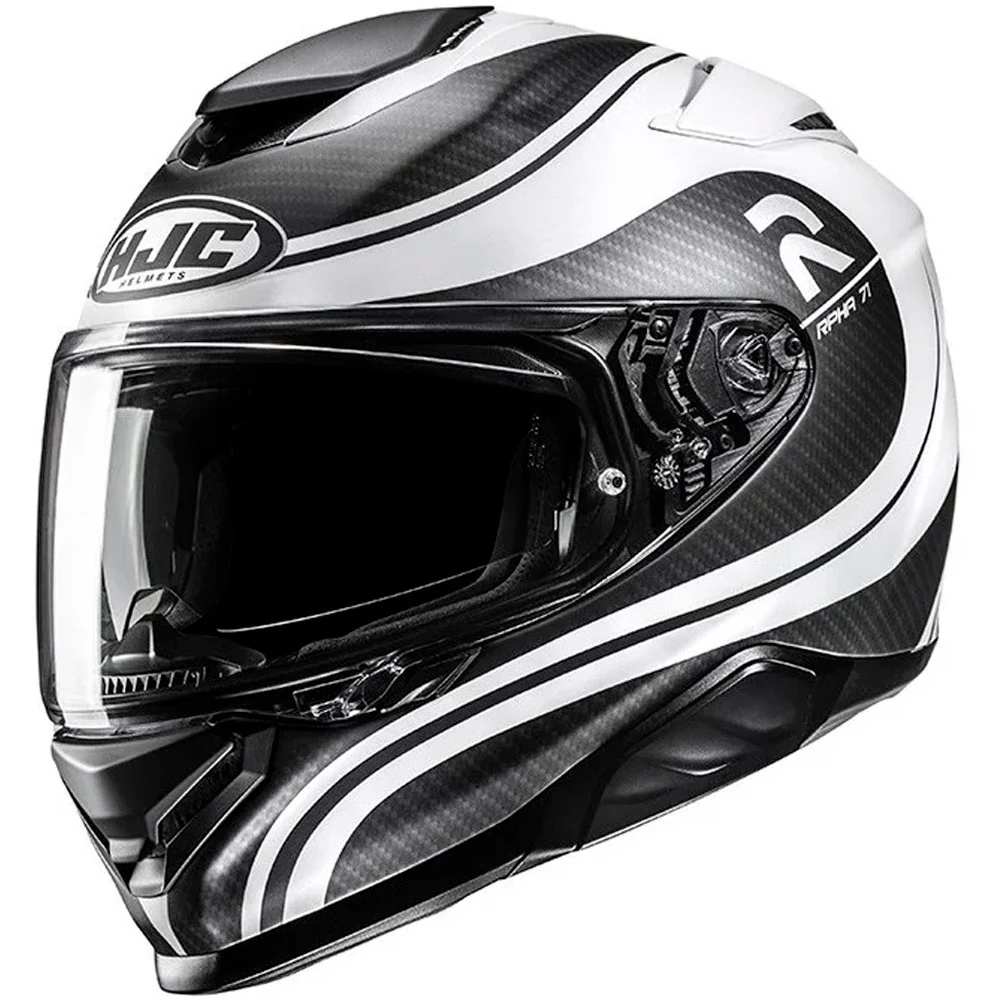 HJC RPHA 71 CLETA HELMET - BLACK / WHITE