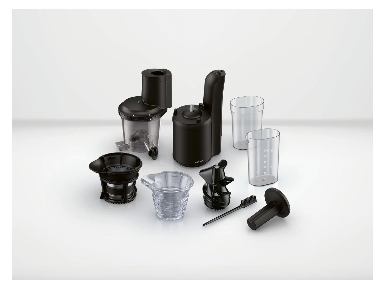 SILVERCREST KITCHEN TOOLS Slow Juicer SSJBK 300 B2, mit einer extra großen Öffnung