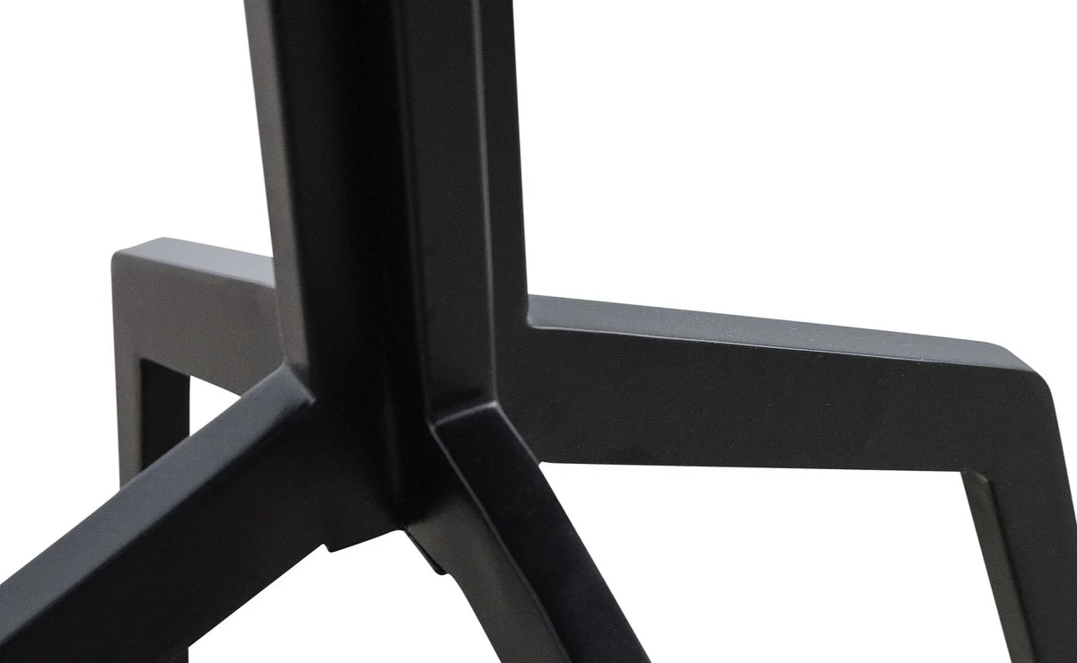 Luxury dining table black 80 x H. 76 cm - Dining room furniture